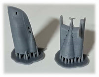 Photo of Seehund Type XXVIIB resin submarine model 1:144 scale by RCSubs RE-SEHU-144