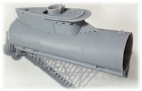 Photo of Seehund Type XXVIIB resin submarine model kit in 1:48 scale by RCSubs