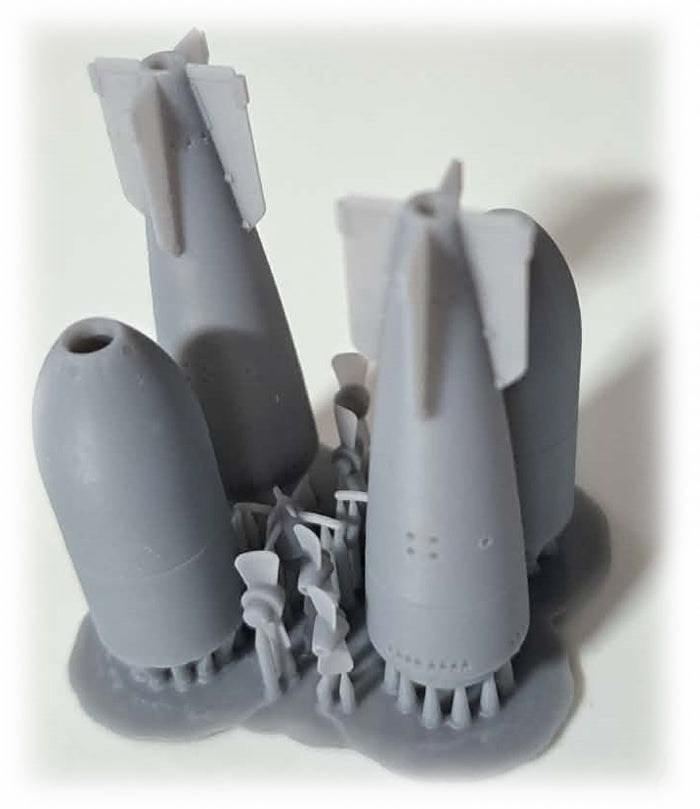 Photo of Seehund Type XXVIIB resin submarine model kit in 1:48 scale by RCSubs