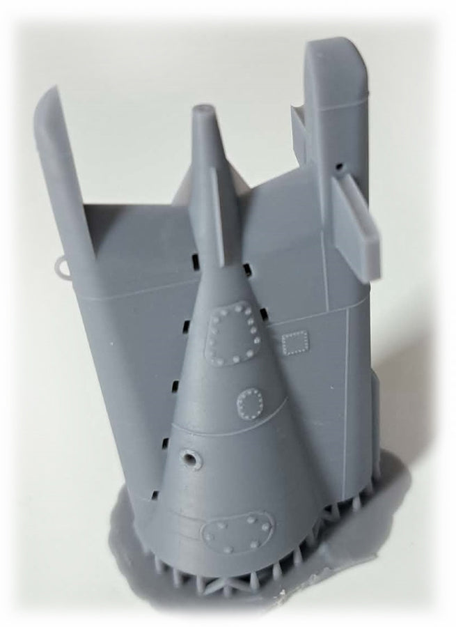 Photo of Seehund Type XXVIIB resin submarine model kit in 1:48 scale by RCSubs