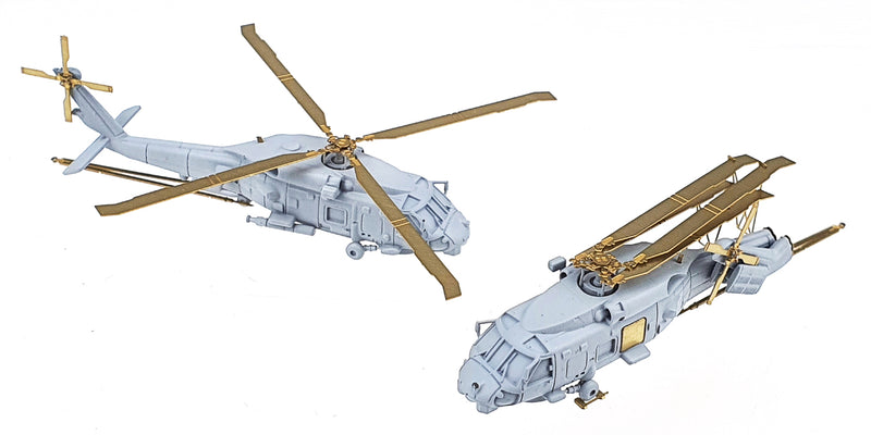 Photo of SH-60B Sea Hawk 1/350 scale resin helicopter model kit HSM-U350010S with photo etch and decals