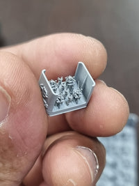 Photo of 40mm Single Bofors with Mk51 Gun Director 1:700 scale resin model set by HS Model