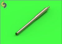 Photo of 12.7cm/50 (5in) 3rd Year Type metal barrels for 1:350 IJN warship models by Master (SM-350-083).