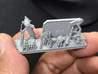 Photo of Starboard RHIB & Crane A photo-etched set for Ticonderoga-class cruiser 1:350 HS Model HSM-U350104S