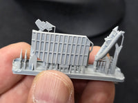 Photo of Starboard RHIB & Crane A photo-etched set for Ticonderoga-class cruiser 1:350 HS Model HSM-U350104S