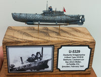 Photo of Seehund Type XXVIIB resin submarine model 1:144 scale by RCSubs RE-SEHU-144