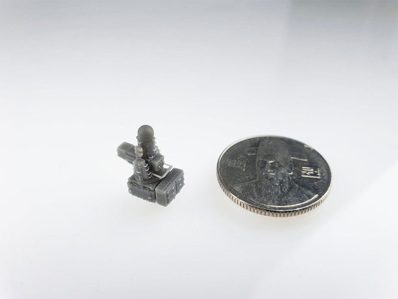 Photo of 1/350 scale SEARAM CIWS resin model set by HS Model HSM-U350004S