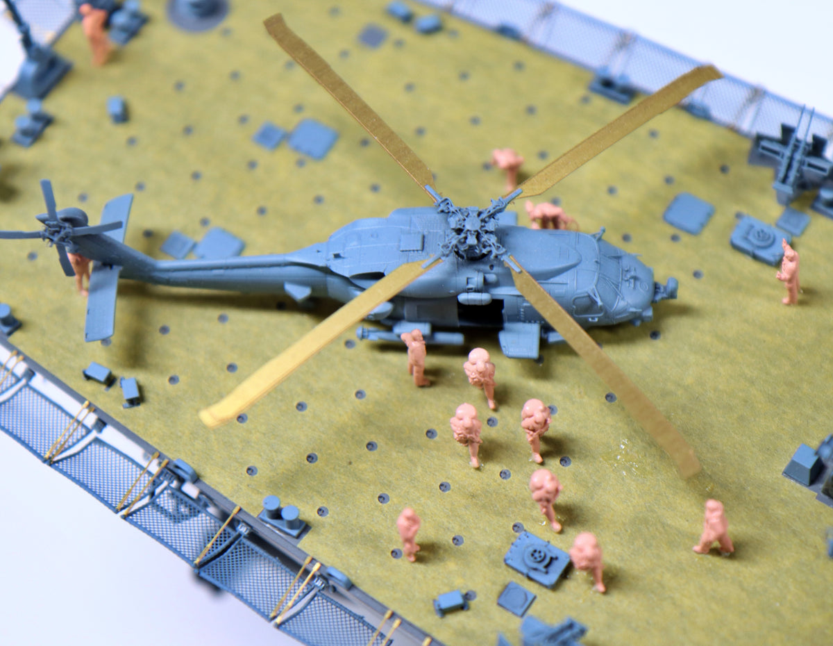 Photo of US Navy Figures Type 2 1:200 resin mooring crew set with 25 naval figures for ship models