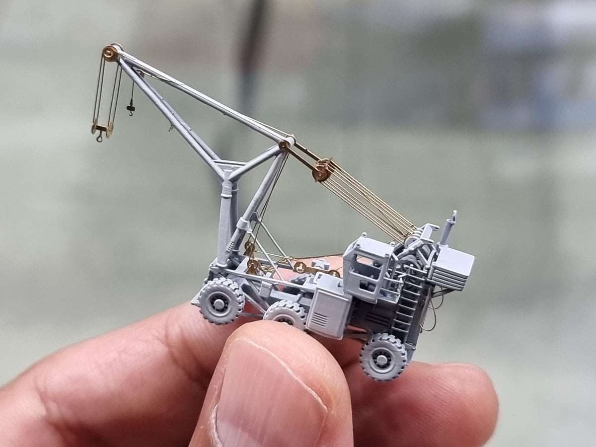 Photo of US Navy Crash Crane A/S32A-35 TILLY 1:350 photo etch sheet by HS Model