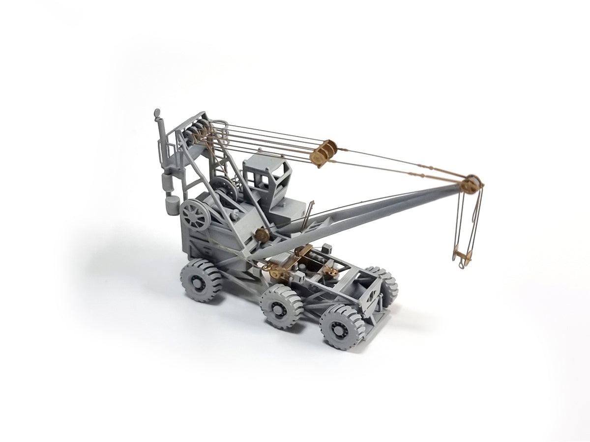 Photo of US Navy Crash Crane A/S32A-36 TILLY 1:350 scale model kit by HS Model with photo etch details