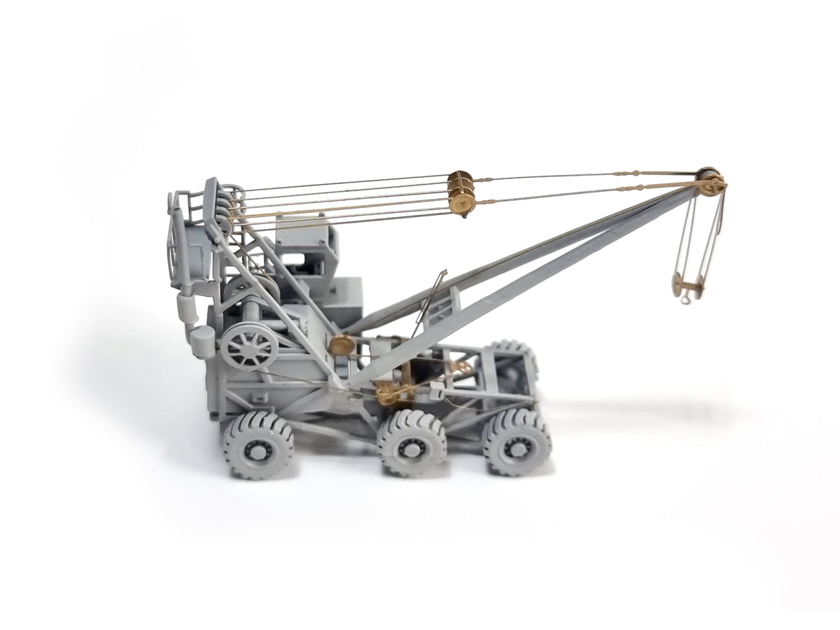 Photo of US Navy Crash Crane A/S32A-36 TILLY 1:350 scale model kit by HS Model with photo etch details