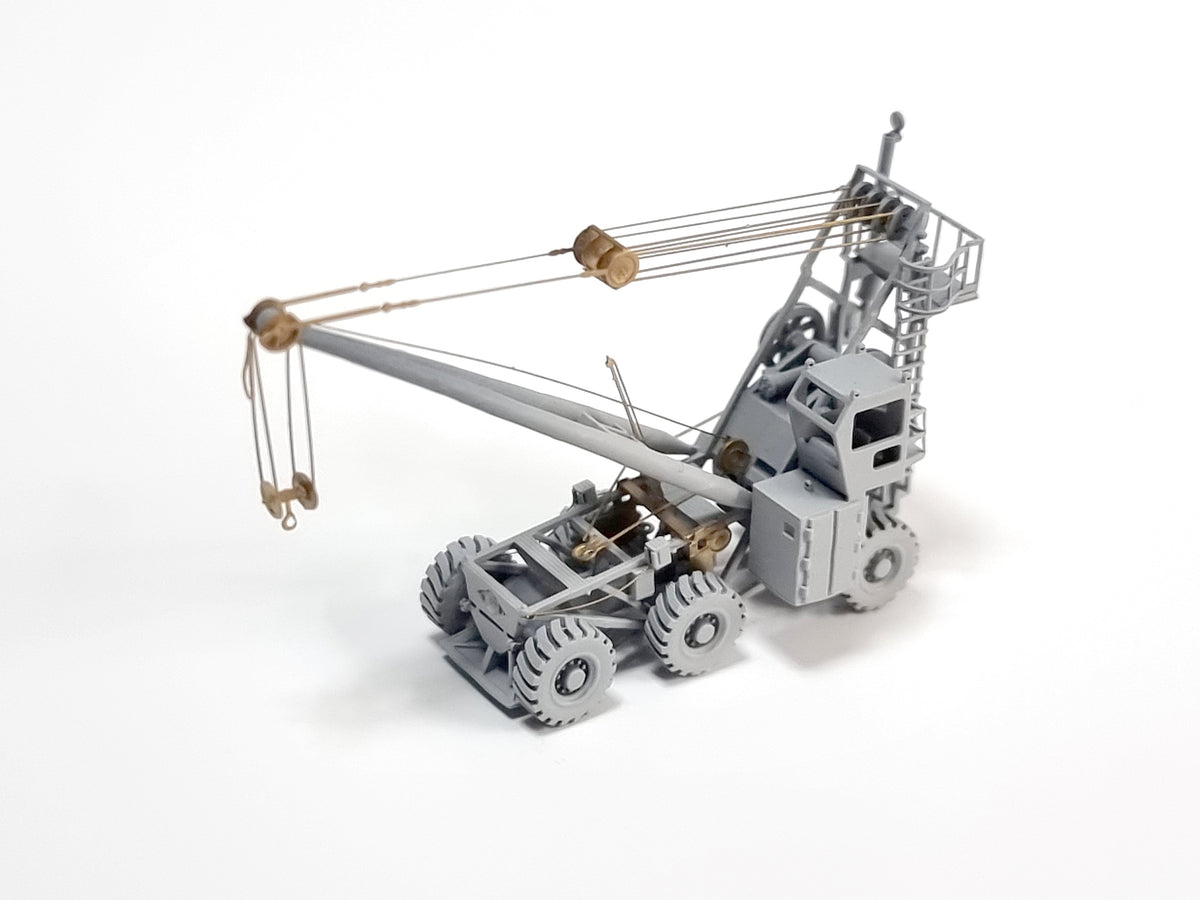 Photo of US Navy Crash Crane A/S32A-36 TILLY 1:350 scale model kit by HS Model with photo etch details