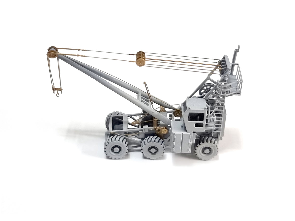 Photo of US Navy Crash Crane A/S32A-36 TILLY 1:350 scale model kit by HS Model with photo etch details