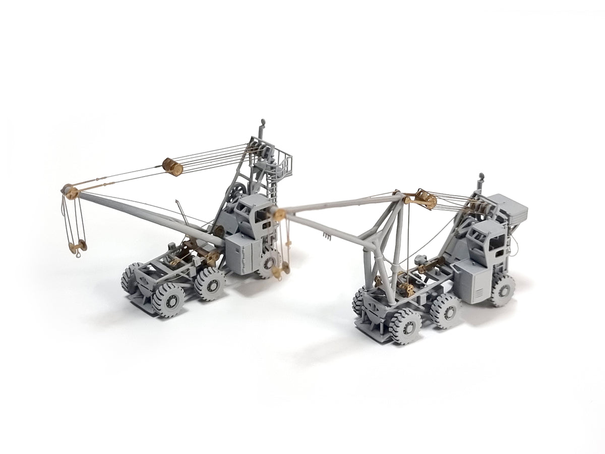 Photo of US Navy Crash Crane A/S32A-36 TILLY 1:350 scale model kit by HS Model with photo etch details