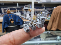 Photo of US Navy Crash Crane A/S32A-36 TILLY 1:350 scale model kit by HS Model with photo etch details
