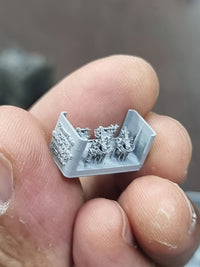 40mm Twin Bofors (Early ver.) (8pcs) 1:700 HS Model (HSM-U700029S)