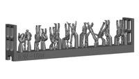 Photo of Modern US Navy Crew Set in 1:200 Scale by ION Models (U200-003) – 72 detailed resin figures for naval ship models and dioramas