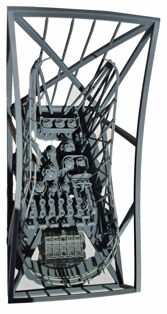 Photo of U-Boat Type IXC U-505 1:72 Revell resin 3D print upgrade kit with detailed submarine accessories