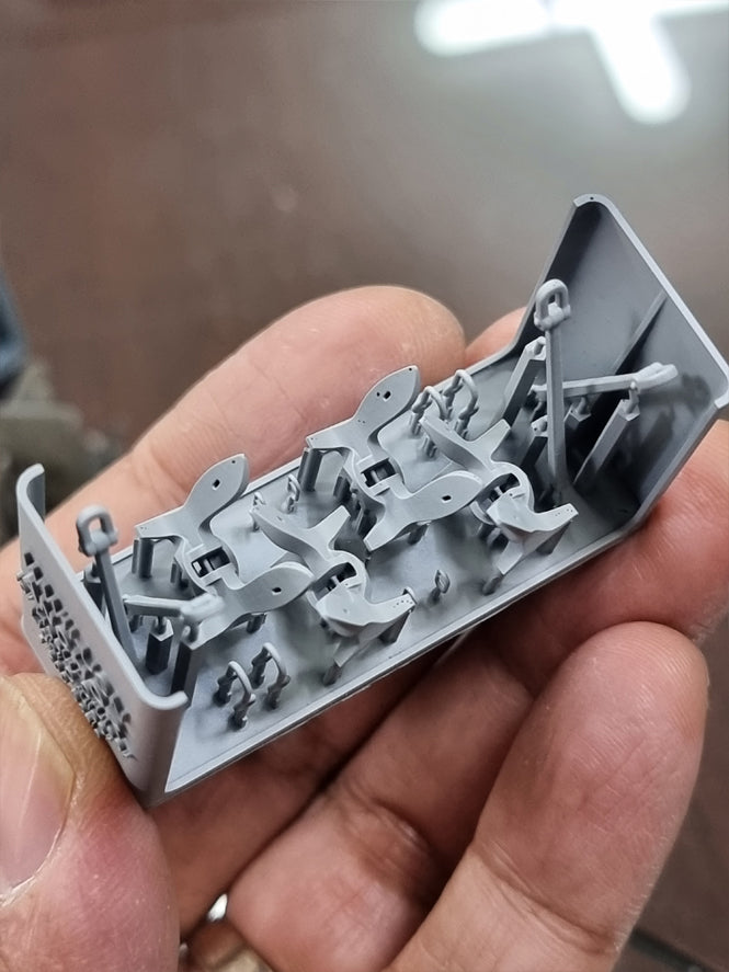 Photo of WWII USN Anchor with Chain 1:200 HS Model HSM-U200006S for Heavy and Light Cruisers