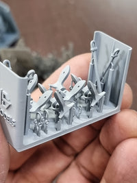 Photo of WWII USN Anchor with Chain 1:200 HS Model HSM-U200006S for Heavy and Light Cruisers