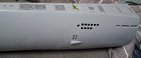 Photo of German U-Boat Type XXI U-2540 1/35 scale model submarine kit with RC conversion option and photo-etched details