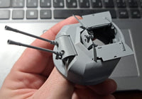 Photo of German U-Boat Type XXI U-2540 1/35 scale model submarine kit with RC conversion option and photo-etched details