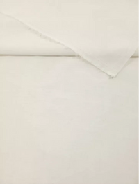 Photo of lightweight 100% cotton batiste sail cloth fabric 80gsm in ecru for model ship sails 1:50–1:96