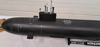 Photo of 3D printed USS Virginia Class Block III Submarine 1/144scale resin model by RC Subs