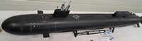 Photo of USS Virginia Class Block III Resin Submarine Model 1:144 Scale by RCSubs (0223-144)