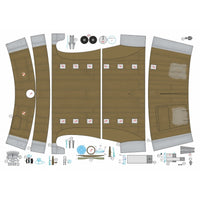 Photo of Card Model Kit C-47B Spirit of Ostra Brama 1:33 MPModel Answer