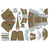 Photo of Card Model Kit C-47B Spirit of Ostra Brama 1:33 MPModel Answer