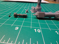 Photo of German U-Boat Type XXI U-2540 1/35 scale model submarine kit with RC conversion option and photo-etched details