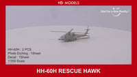 Photo of HH-60H Rescue Hawk 1/350 scale 3D printed resin model set by HS Model HSM-U350014S