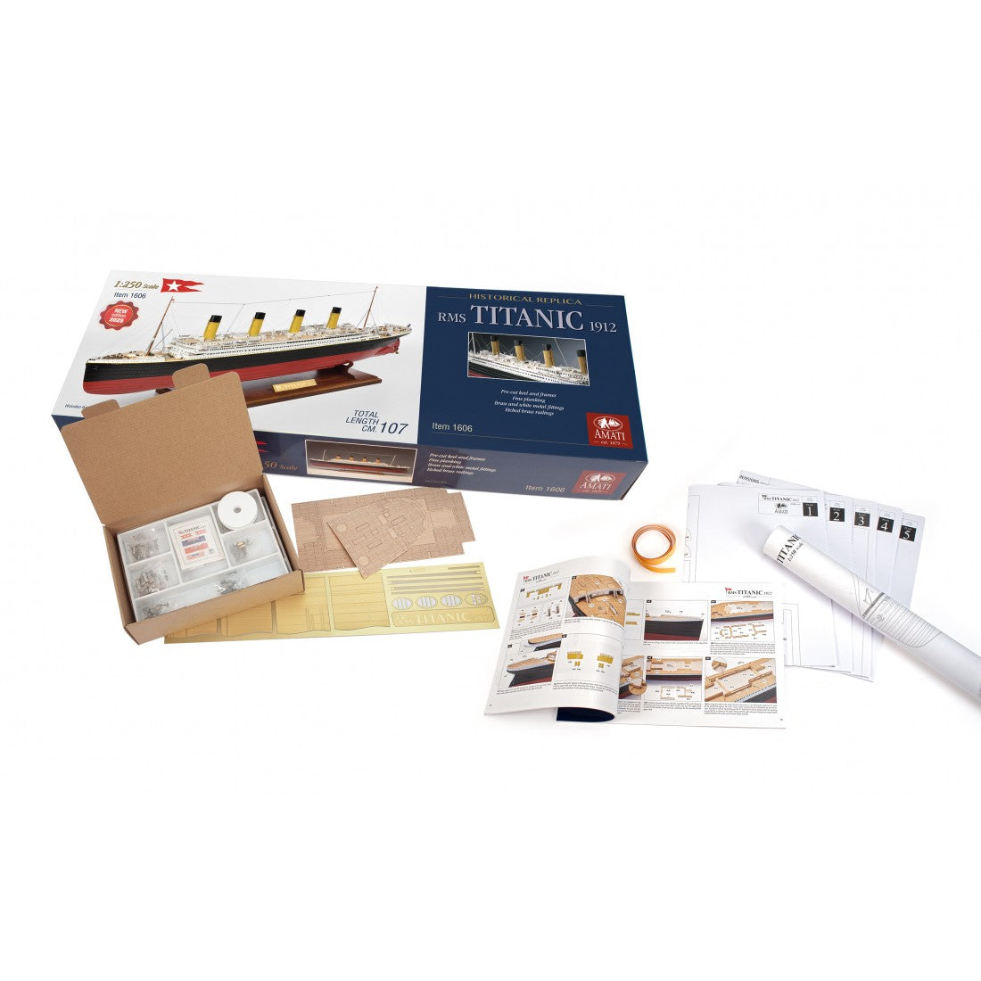 Amati Titanic 2025 Edition | 1:250 Scale Model Kit | B1606 – Modelland