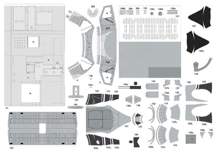 Photo of 1:33 scale Sikorsky SH-60 Seahawk model kit by GPM, showing detailed parts and packaging.
