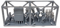 Photo of German U-Boat Type XXI 1:144 Revell detail set with photo-etched brass and 3D printed resin upgrade parts.