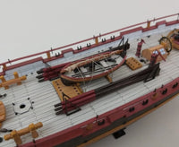 Photo of Axel Thorsen 1810 Norwegian gunboat card model kit in 1:72 scale