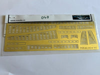 Photo of 1:72 scale photo-etched brass detail set for German U-Boat Type VIIC/VIIC 41 Revell kits 05015 and 05045, made by Czech manufacturer
