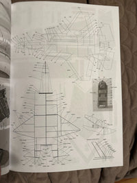 Photo of F-35A Lightning II card model kit in 1:33 scale by Angraf