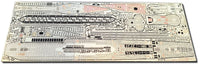 Photo of German U-Boat Type IXC/40 U-190 1:144 scale upgrade set with photo-etched brass and 3D resin parts for Revell model