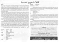 Photo of IJN Fuso 1:200 scale card model kit by Angraf Publishing showing detailed printed parts and packaging.