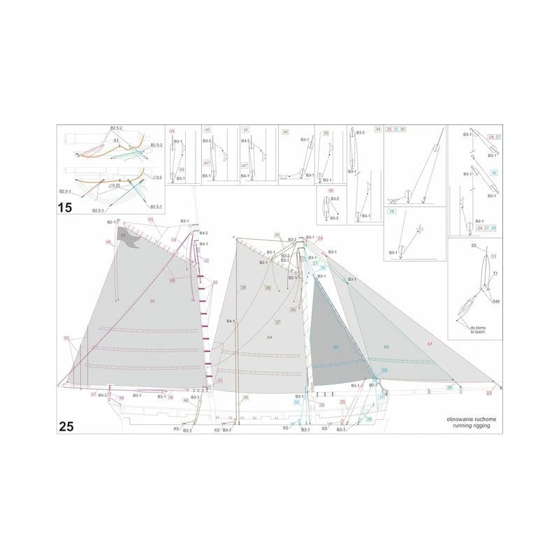 Photo of Axel Thorsen 1810 Norwegian gunboat card model kit in 1:72 scale