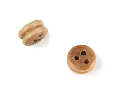 Photo of OcCre 17003 Boxwood Deadeyes 4mm – Set of 15 Pulley Blocks for Model Ship Rigging