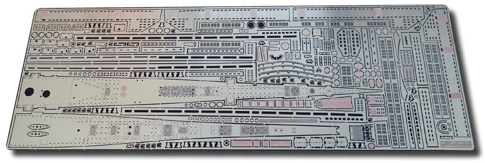 Photo of 1:144 scale photo-etched brass detail set for Revell German U-Boat Type XXI (05177/05078)