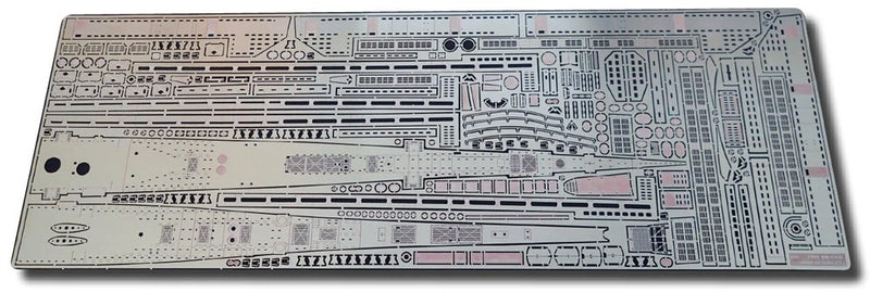 Photo of 1:144 scale photo-etched brass detail set for Revell German U-Boat Type XXI (05177/05078)