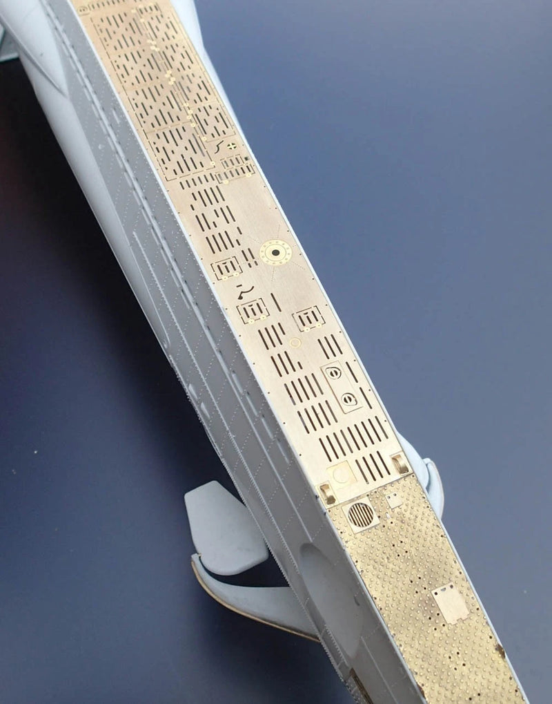 Photo of high-quality photo-etched brass detail set for 1:72 scale German U-Boat Type VIIC, compatible with Revell 05015 by RCSubs