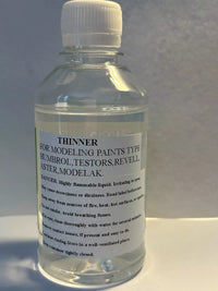 Photo of Wamod Model Paint Thinner and Cleaner 250ml bottle for Humbrol, Revell, Aster and oil-based model paints