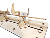 Photo of LMG BB-42 ship model jig upgrade kit with rotating keel blocks