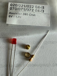 Photo of RB Model 07104 Masthead Lamp 360 Degrees 6x4mm Red LED with resistor for sailboat models