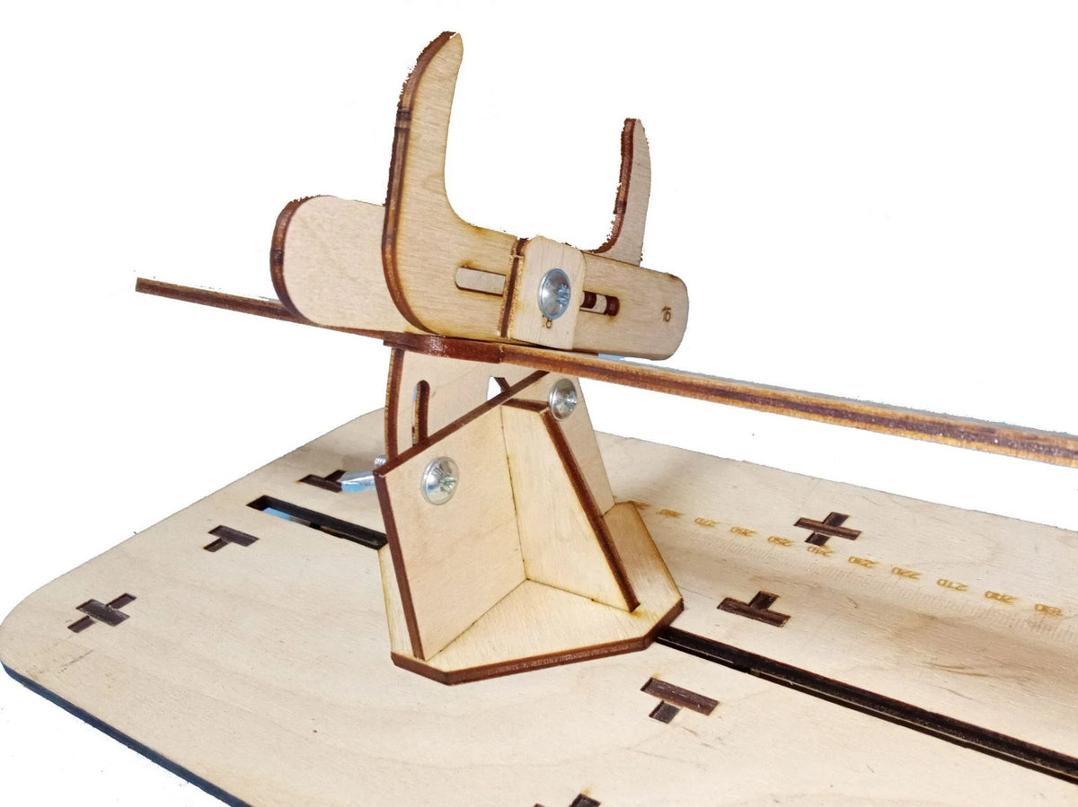 Photo of LMG BB-42 ship model jig upgrade kit with rotating keel blocks